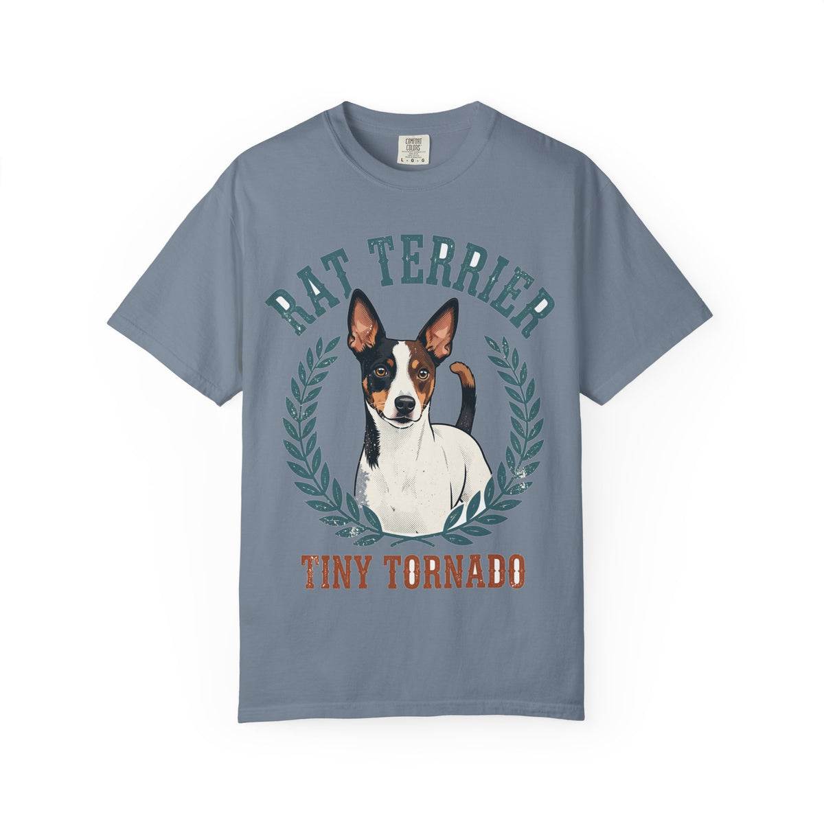 'Tiny Tornado' Rat Terrier T-Shirt — alternate view