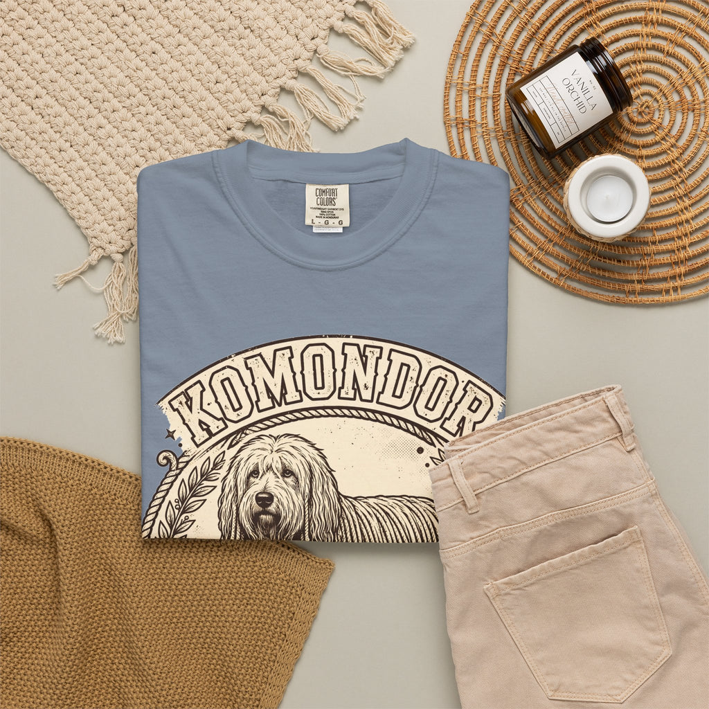 'Mop Squad' Komondor T-Shirt — alternate view