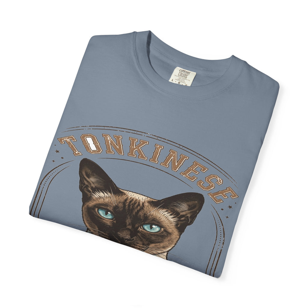'Aqua Eyes' Tonkinese Cat T-Shirt — alternate view