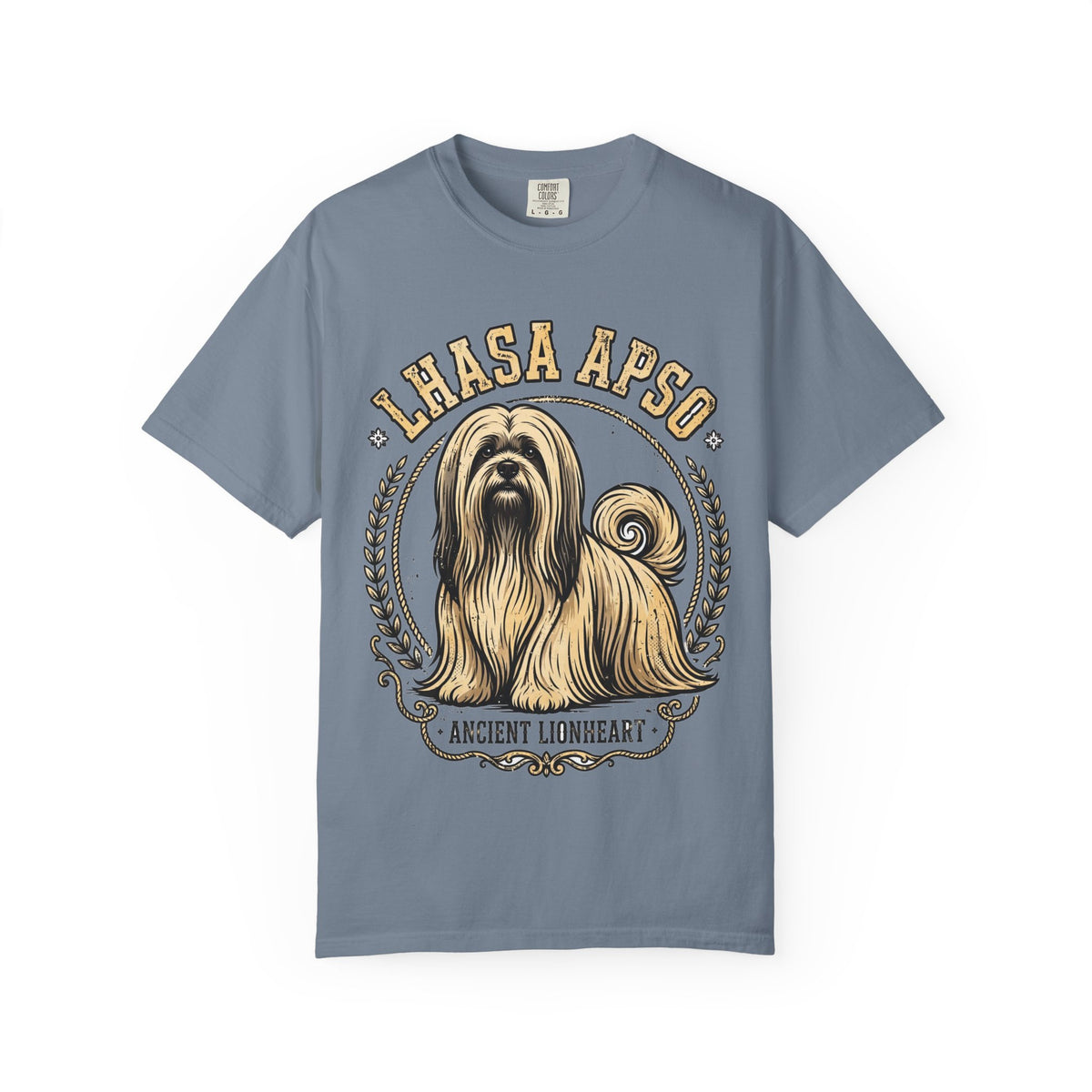 'Ancient Lionheart' Lhasa Apso T-Shirt — alternate view