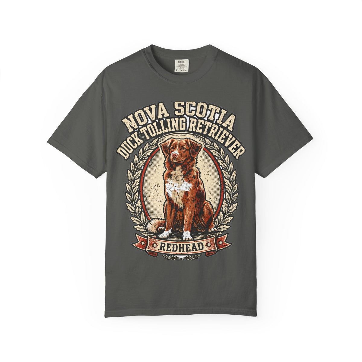 'Redhead' Nova Scotia Duck Tolling Retriever T-Shirt — alternate view