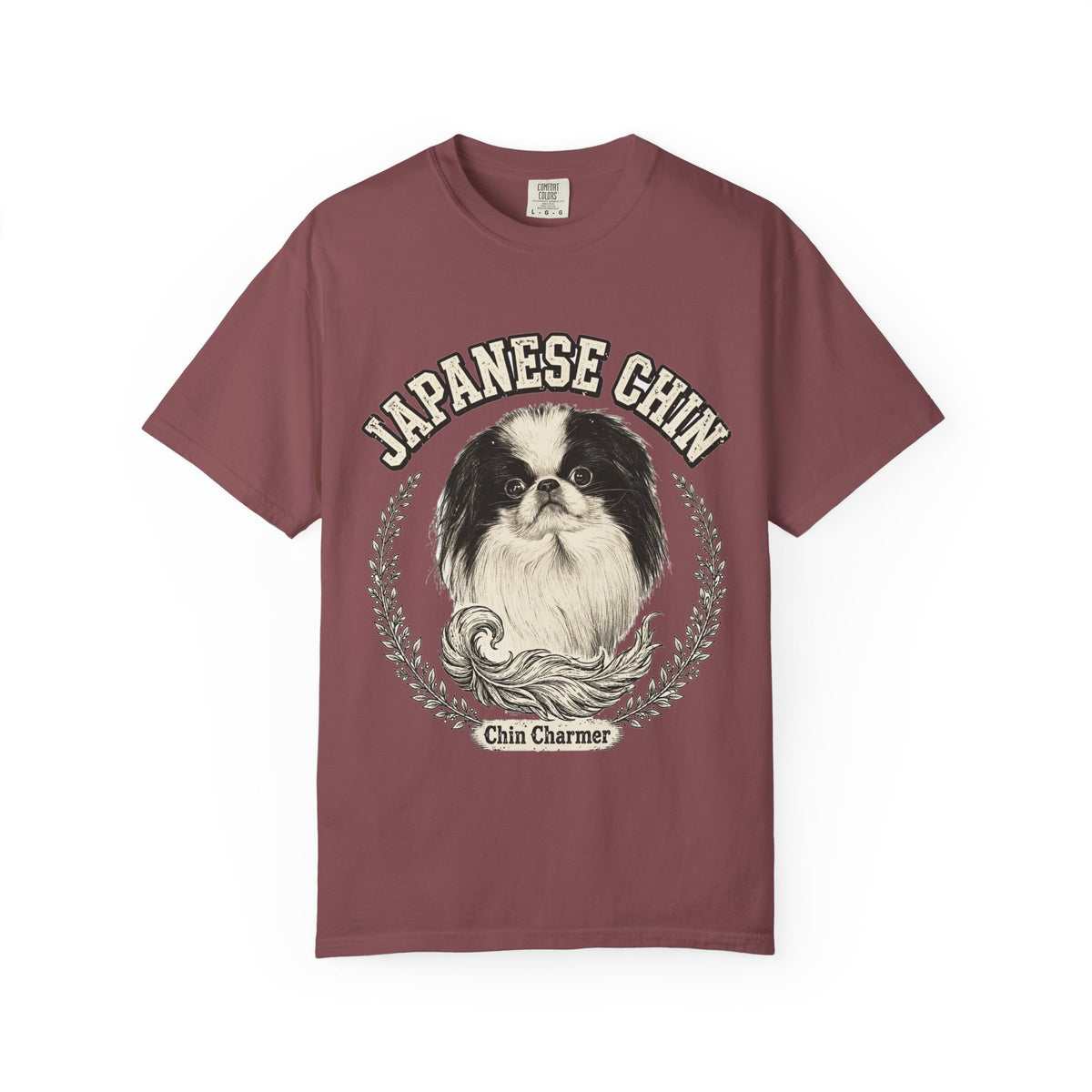 'Chin Charmer' Japanese Chin T-Shirt — alternate view