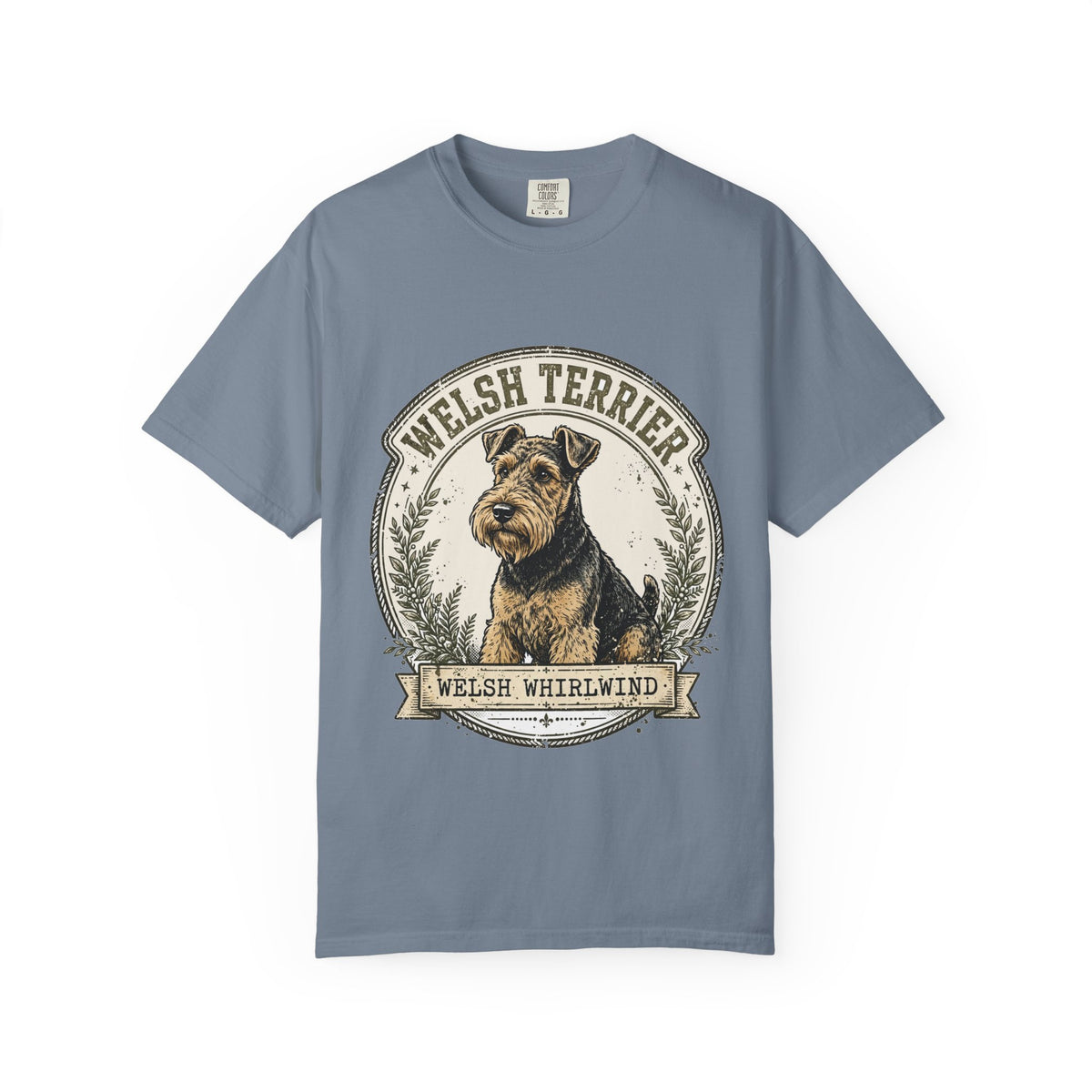 'Welsh Whirlwind' Welsh Terrier T-Shirt — alternate view