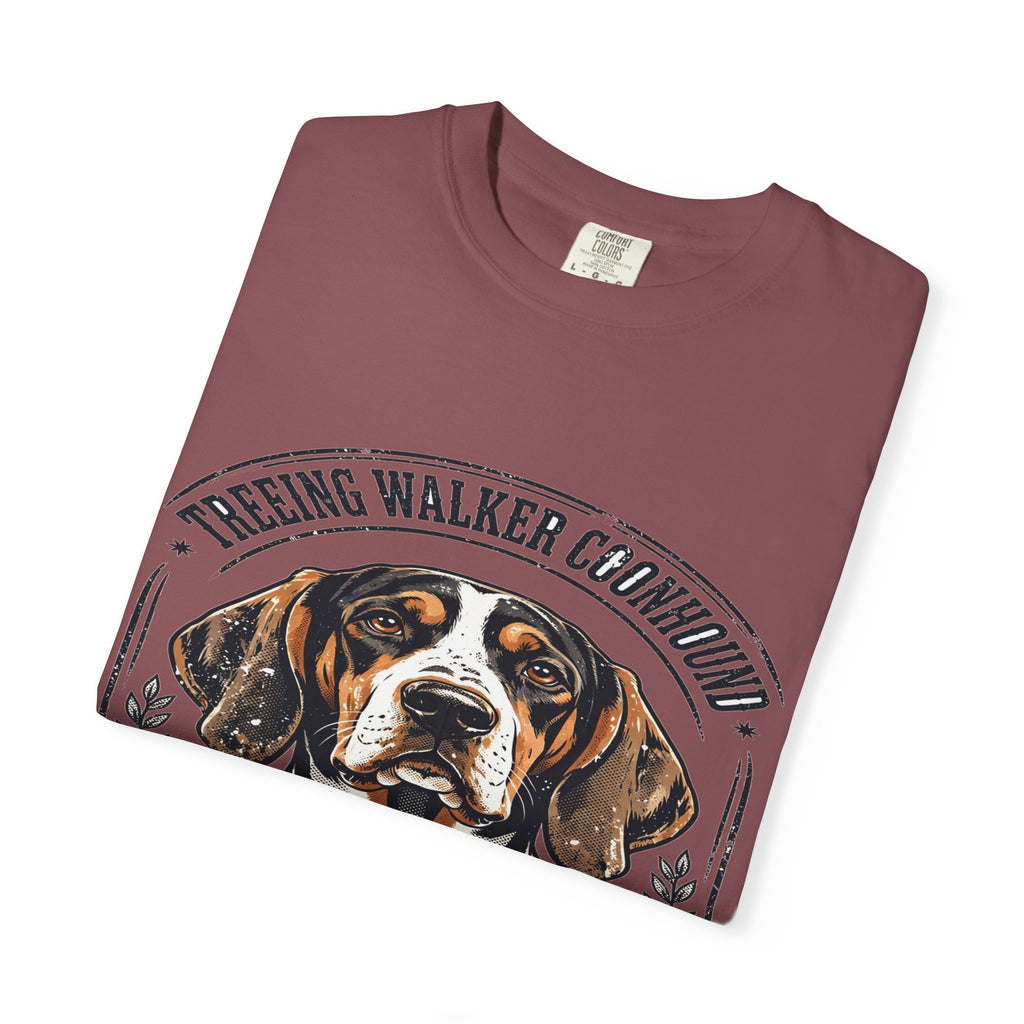 'Born To Bay' Treeing Walker Coonhound T-Shirt — alternate view