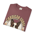 'Corgi Long Low Legend Cardigan' Cardigan Welsh Corgi T-Shirt — alternate view