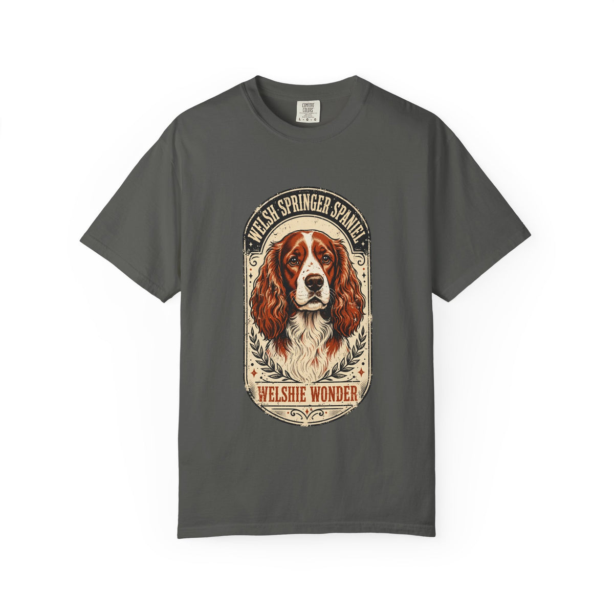 'Welshie Wonder' Welsh Springer Spaniel T-Shirt — alternate view