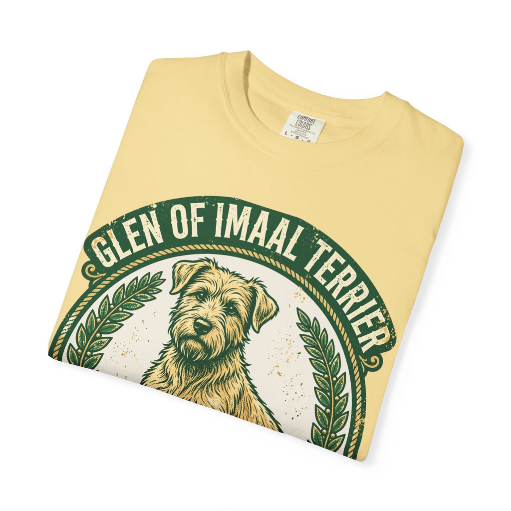 'of Imaal Bold' Glen of Imaal Terrier T-Shirt — alternate view