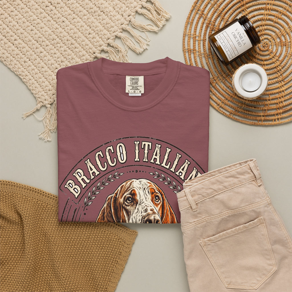 'Point Taken' Bracco Italiano T-Shirt — alternate view