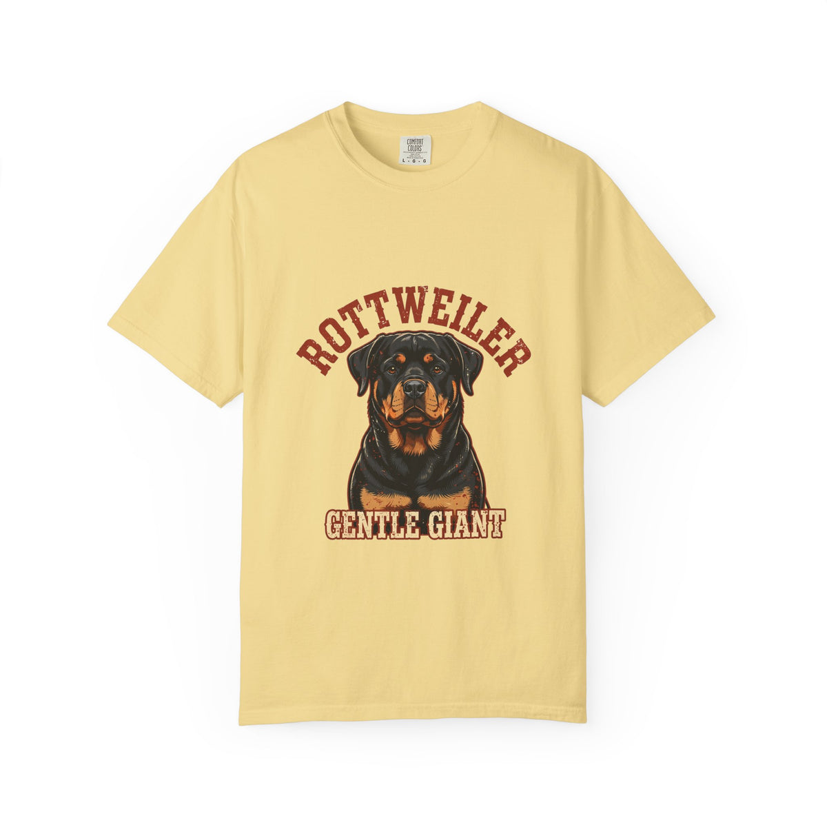 'Gentle Giant Rottweiler' Rottweiler T-Shirt — alternate view