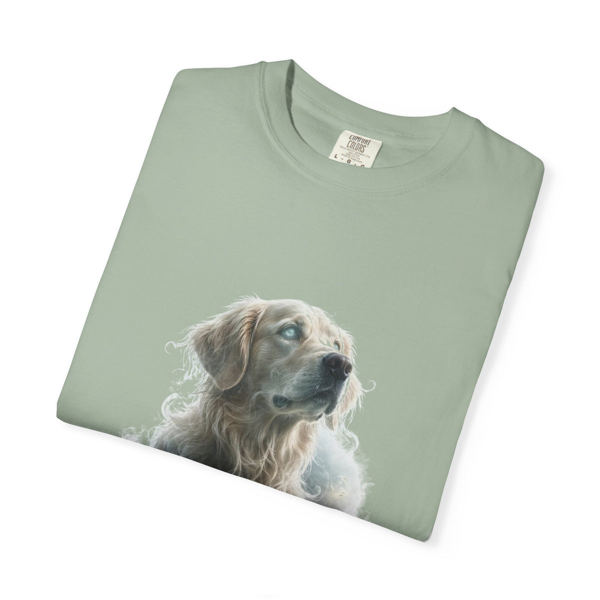 Golden Retriever Spooky Ghost Halloween Tee
