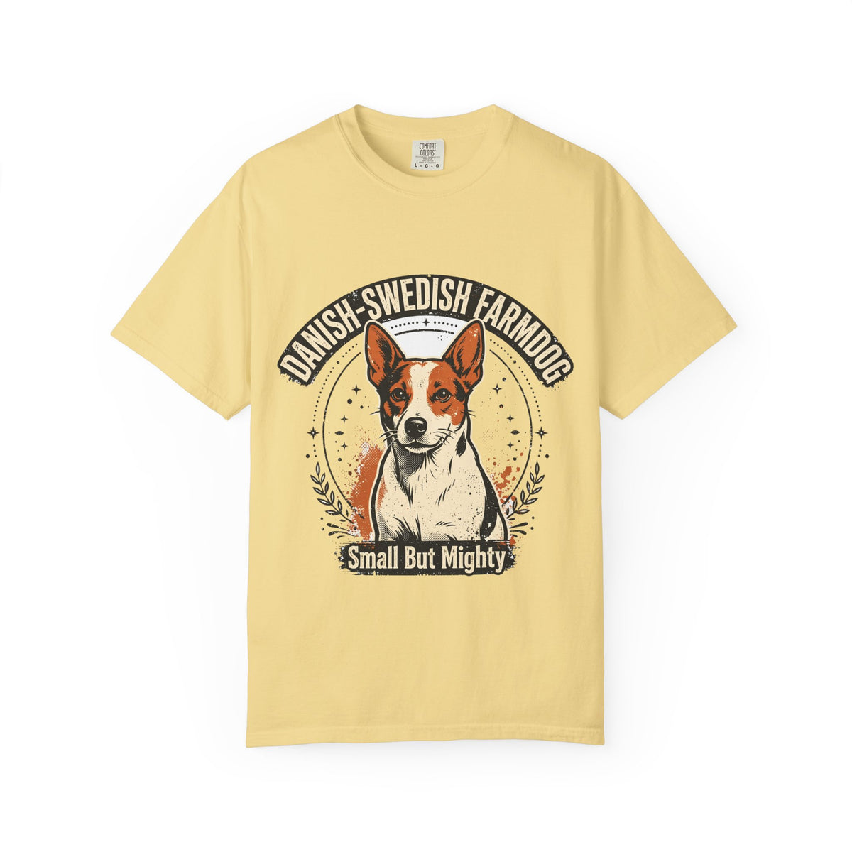'Farm Dog Famous' Danish-Swedish Farmdog T-Shirt — alternate view