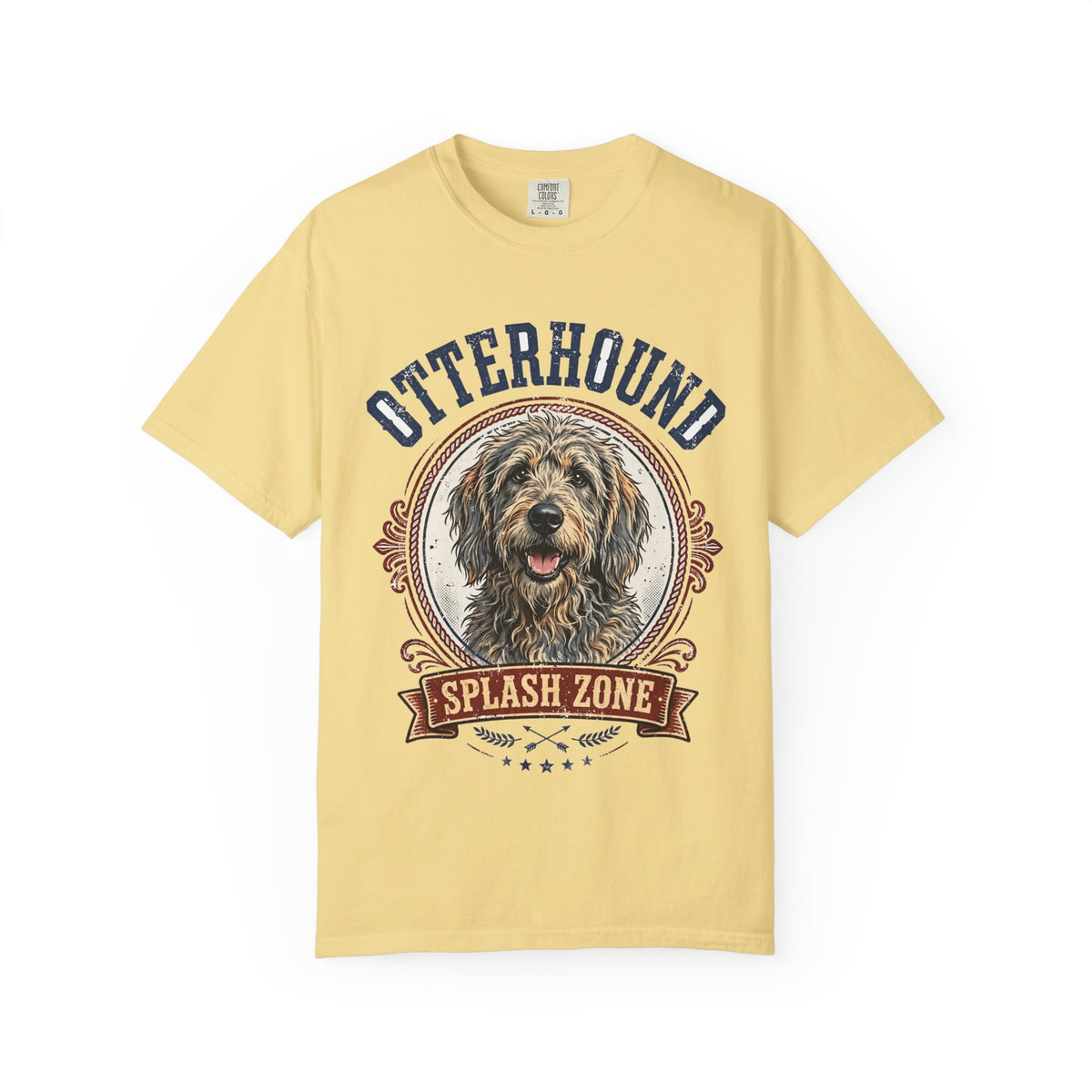 'Splash Zone' Otterhound T-Shirt — alternate view