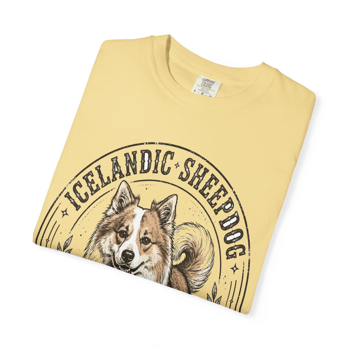 'Viking Vibes' Icelandic Sheepdog T-Shirt — alternate view