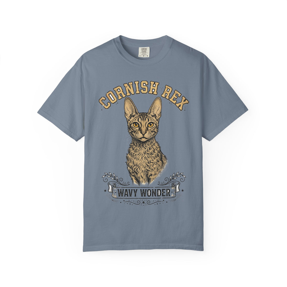 Cornish Rex Wavy Wonder Tee