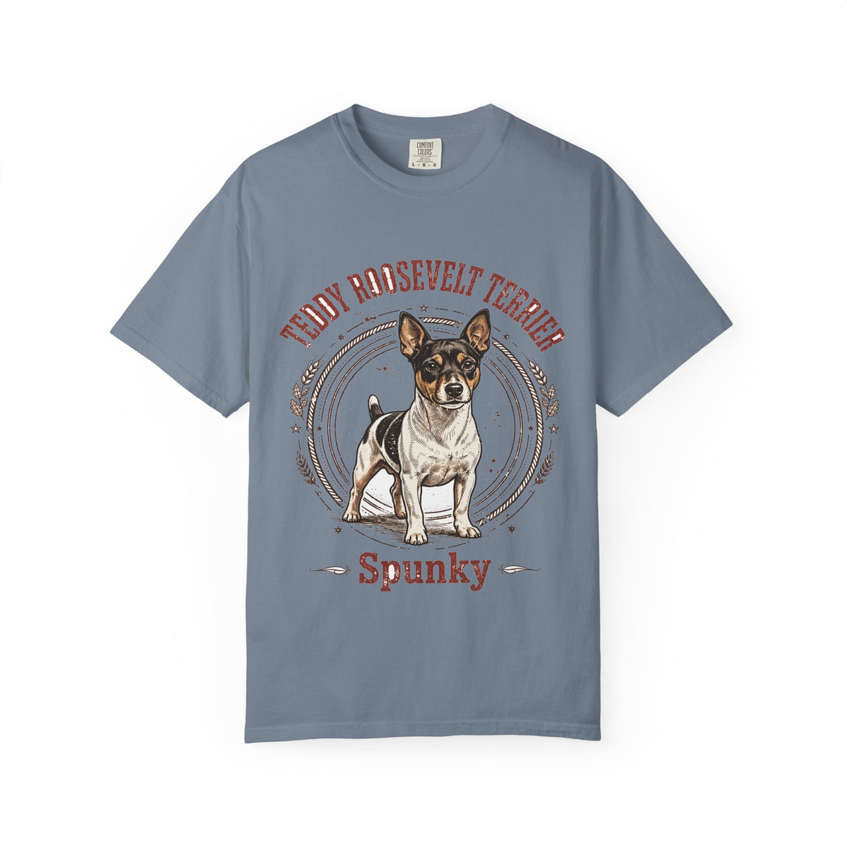 'Spunky' Teddy Roosevelt Terrier T-Shirt — alternate view