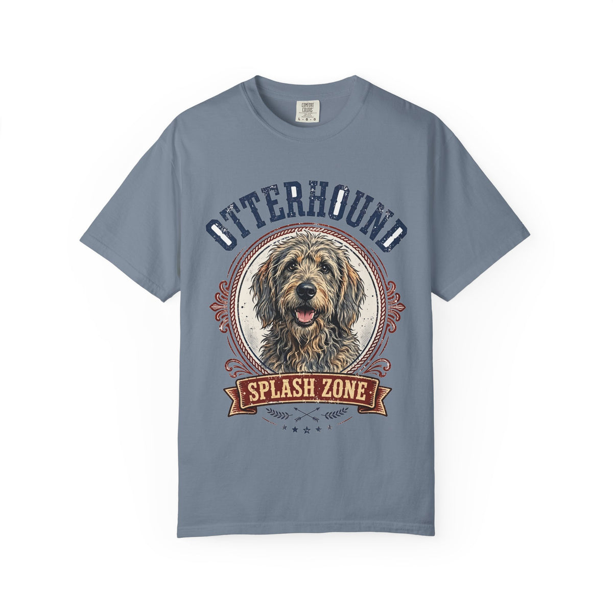 'Splash Zone' Otterhound T-Shirt — alternate view