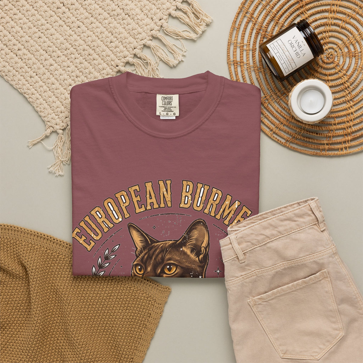 European Burmese Euro Chic Tee