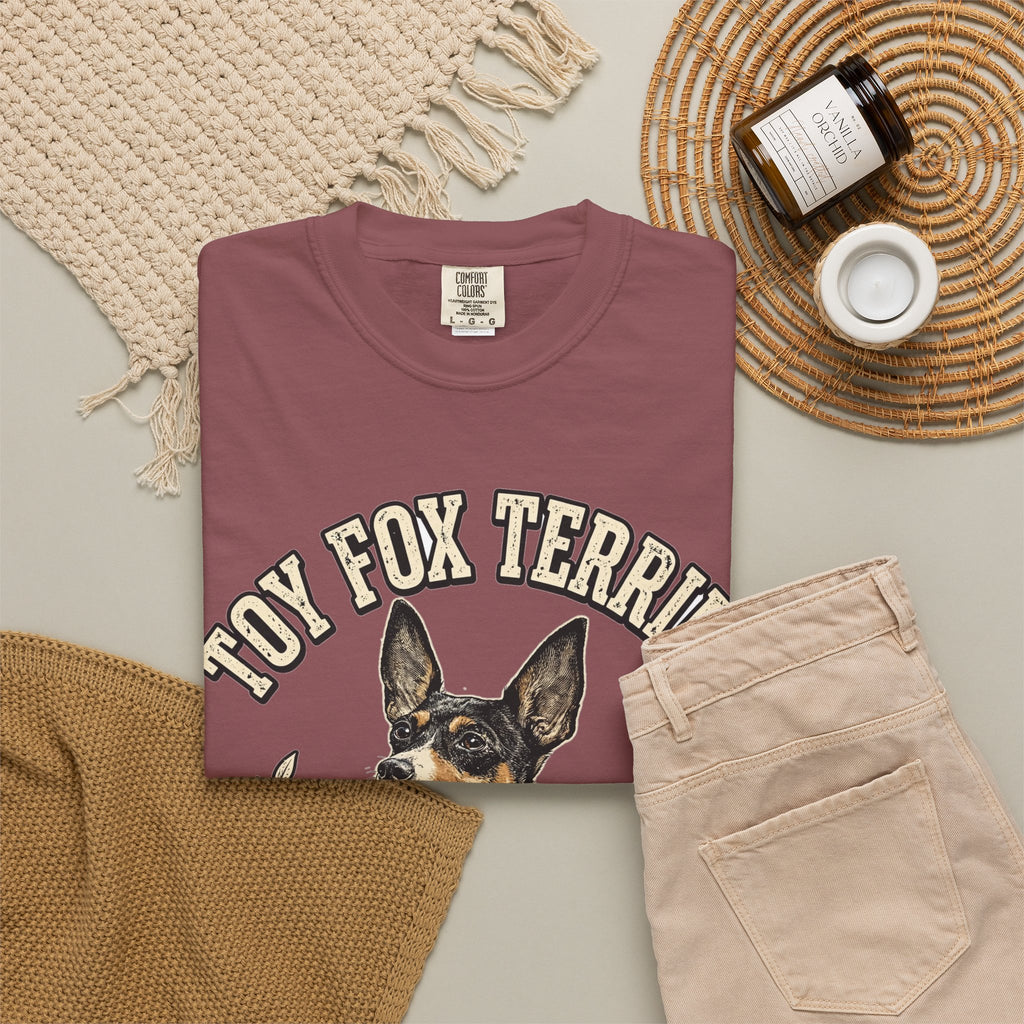 'Toy Tornado' Toy Fox Terrier T-Shirt — alternate view