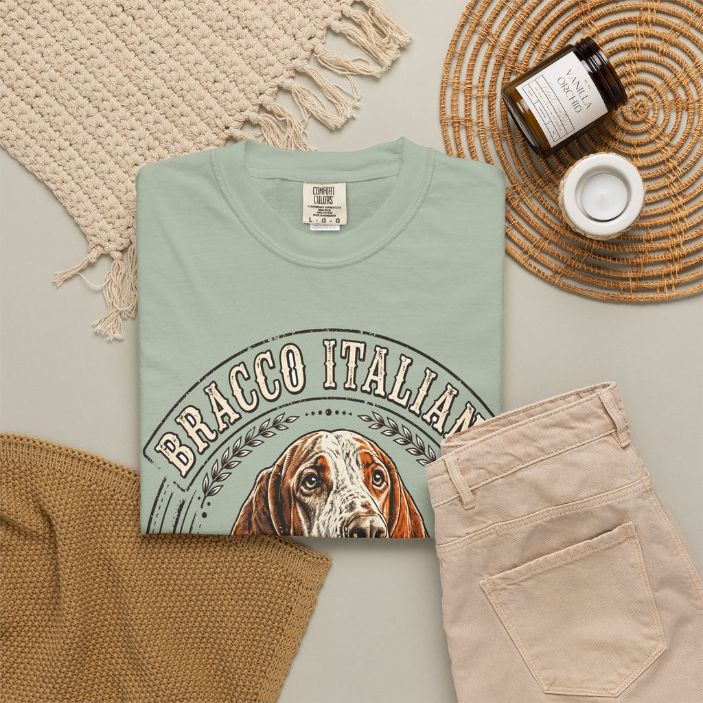 'Point Taken' Bracco Italiano T-Shirt — alternate view