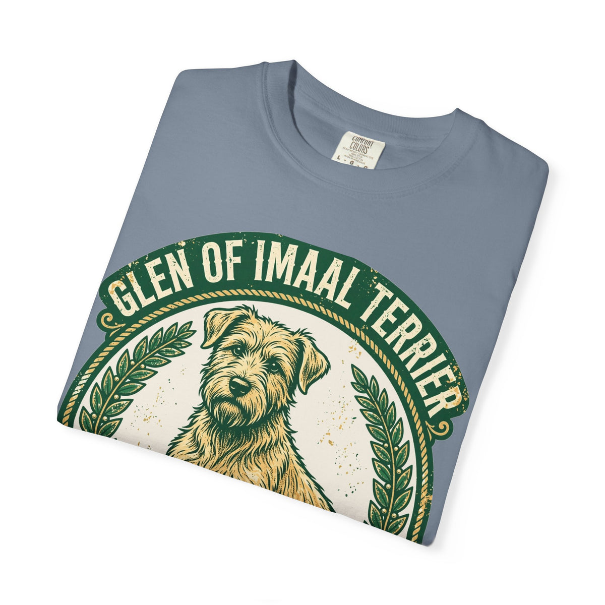 'of Imaal Bold' Glen of Imaal Terrier T-Shirt — alternate view