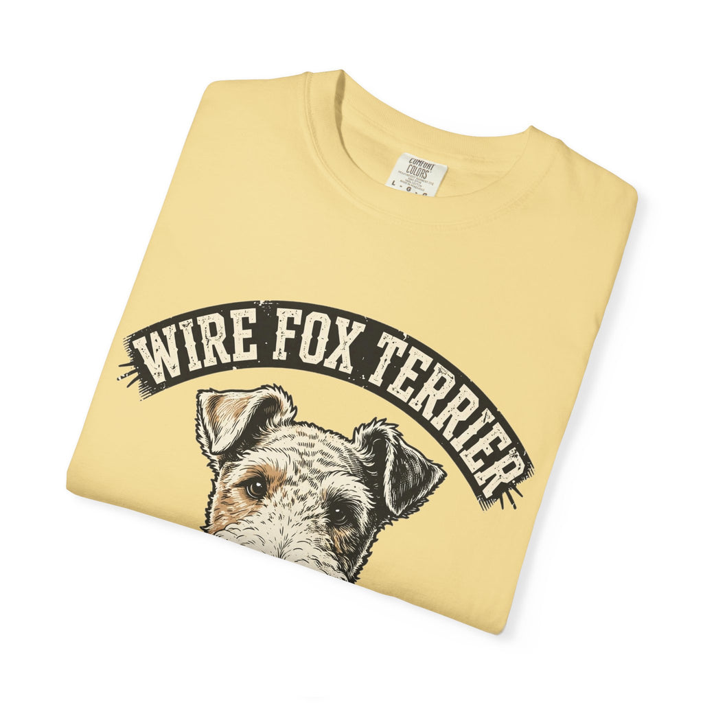 'Wire Whirlwind' Wire Fox Terrier T-Shirt — alternate view