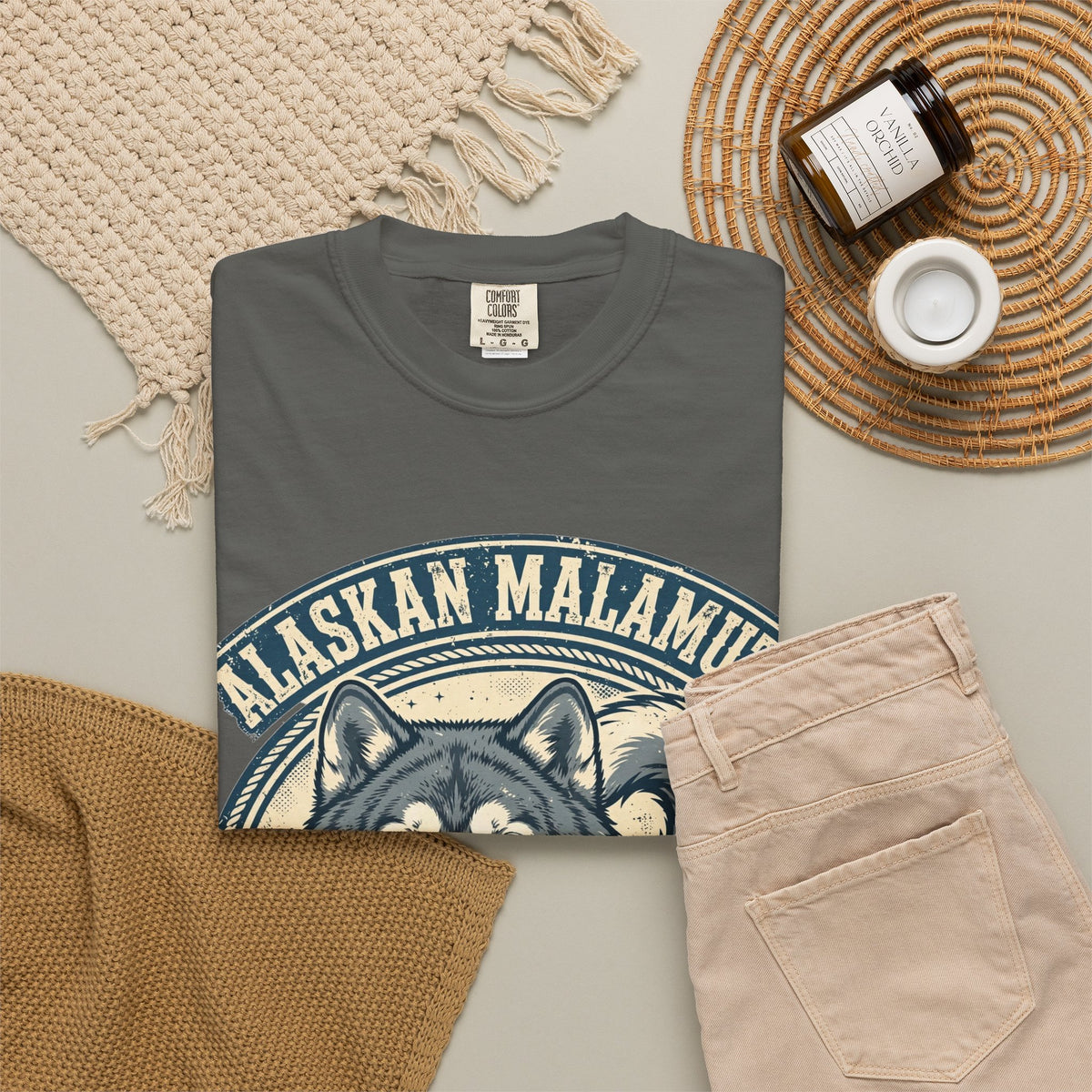 Alaskan Malamute Floof and Freight Tee