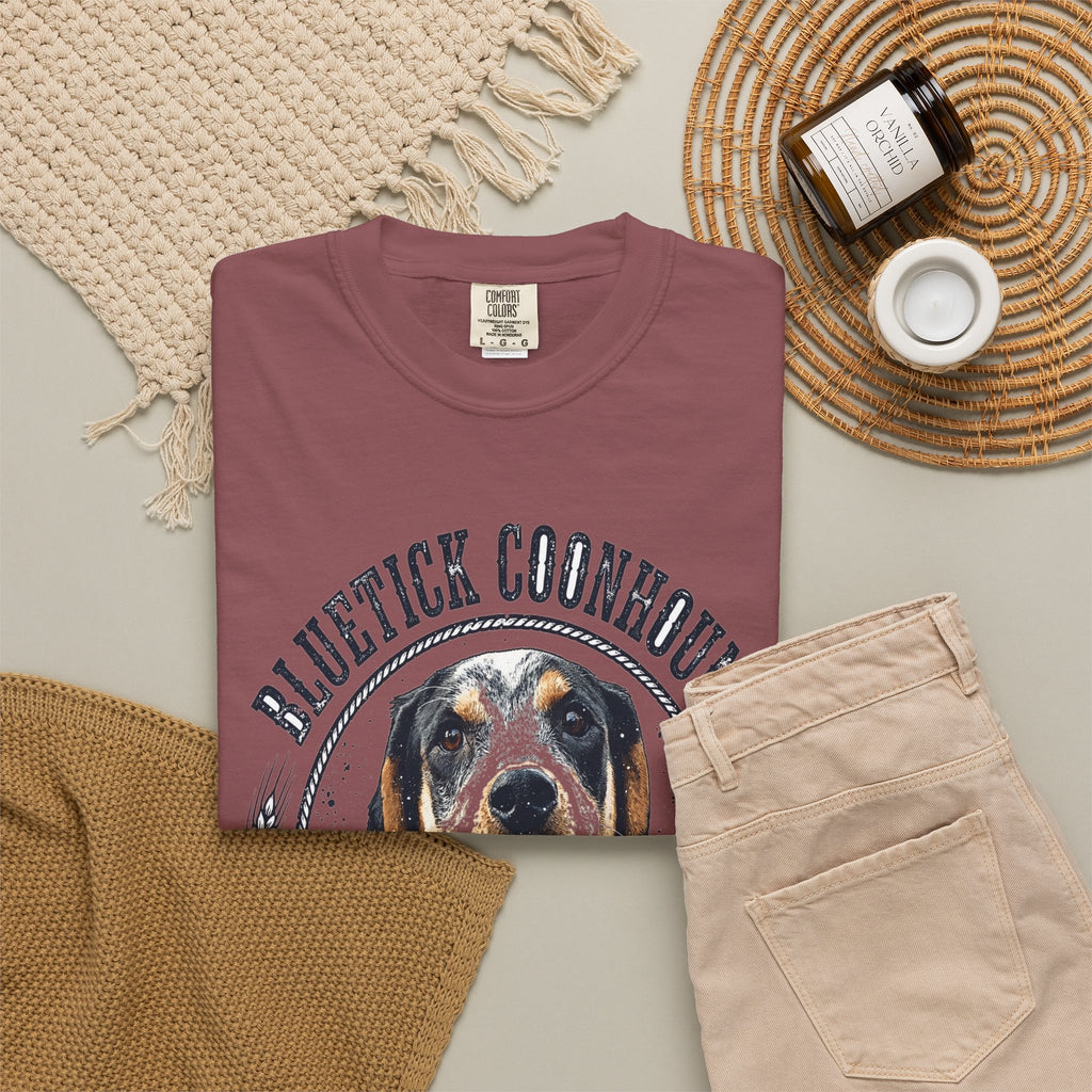 'Bay All Day' Bluetick Coonhound T-Shirt — alternate view