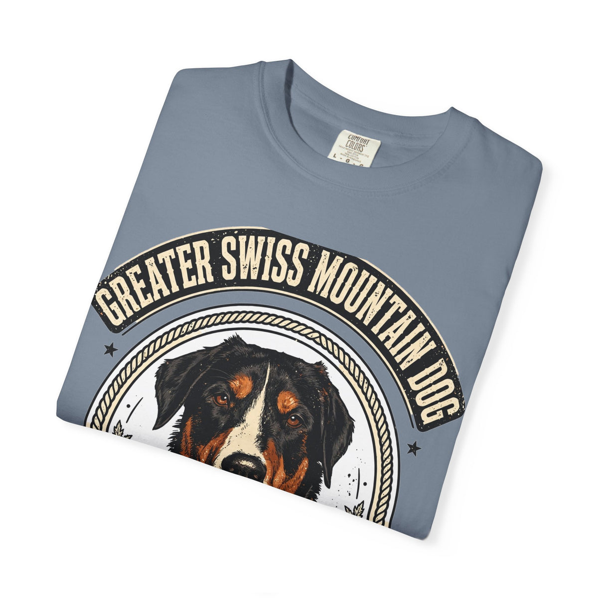 'Swissy' Greater Swiss Mountain Dog T-Shirt — alternate view