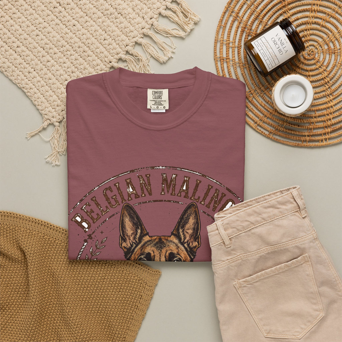 Belgian Malinois Malinois Mayhem Tee