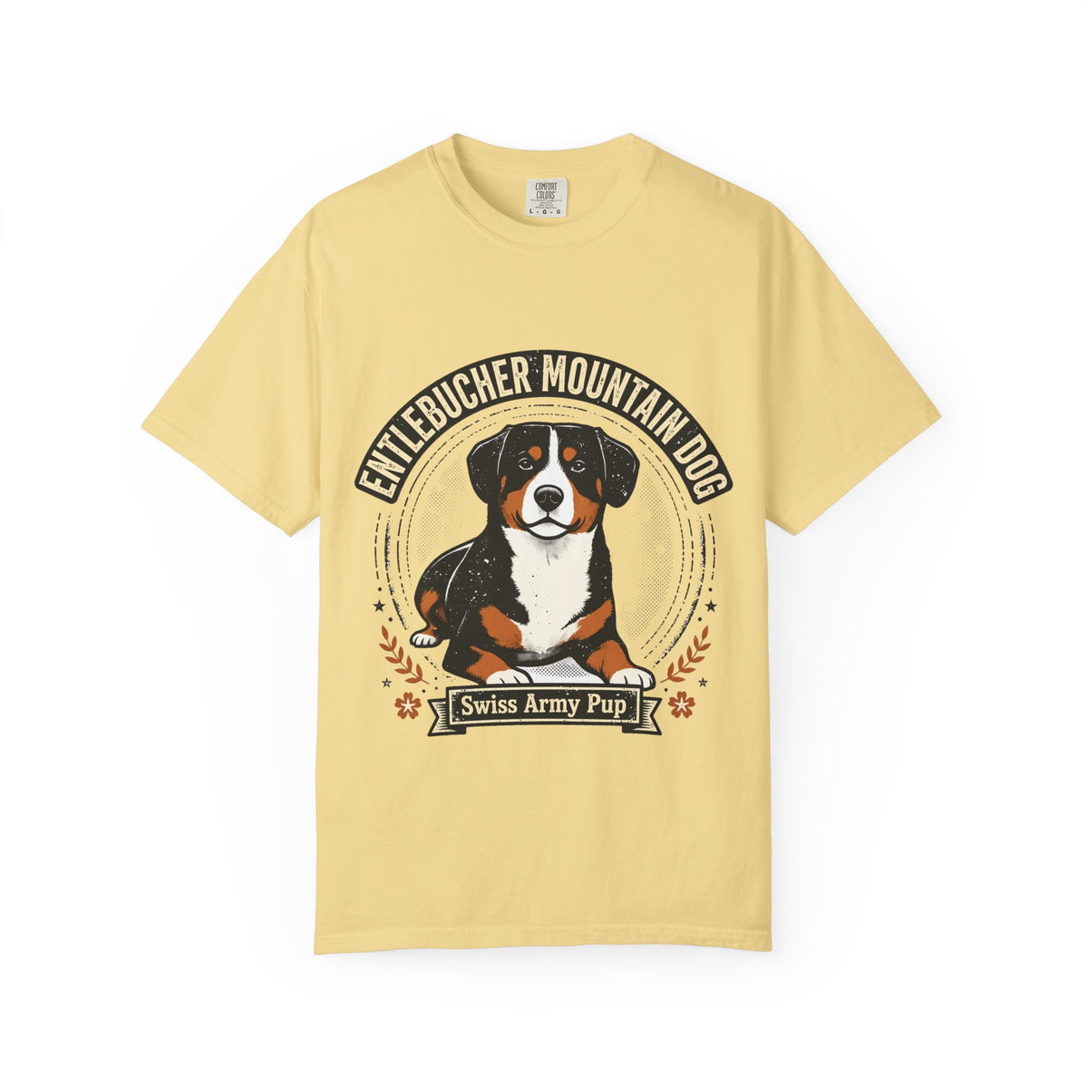 'Swiss Muscle' Entlebucher Mountain Dog T-Shirt — alternate view