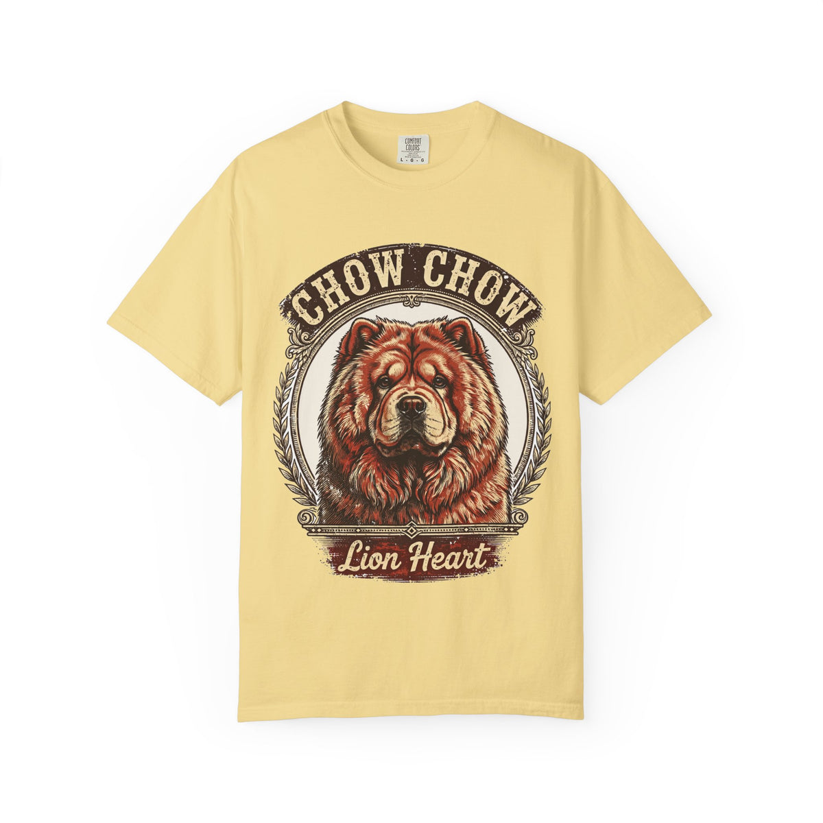 'Lion Heart' Chow Chow T-Shirt — alternate view