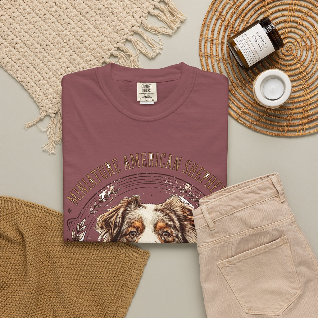 'Tiny Tornado' Mini American Shepherd T-Shirt — alternate view