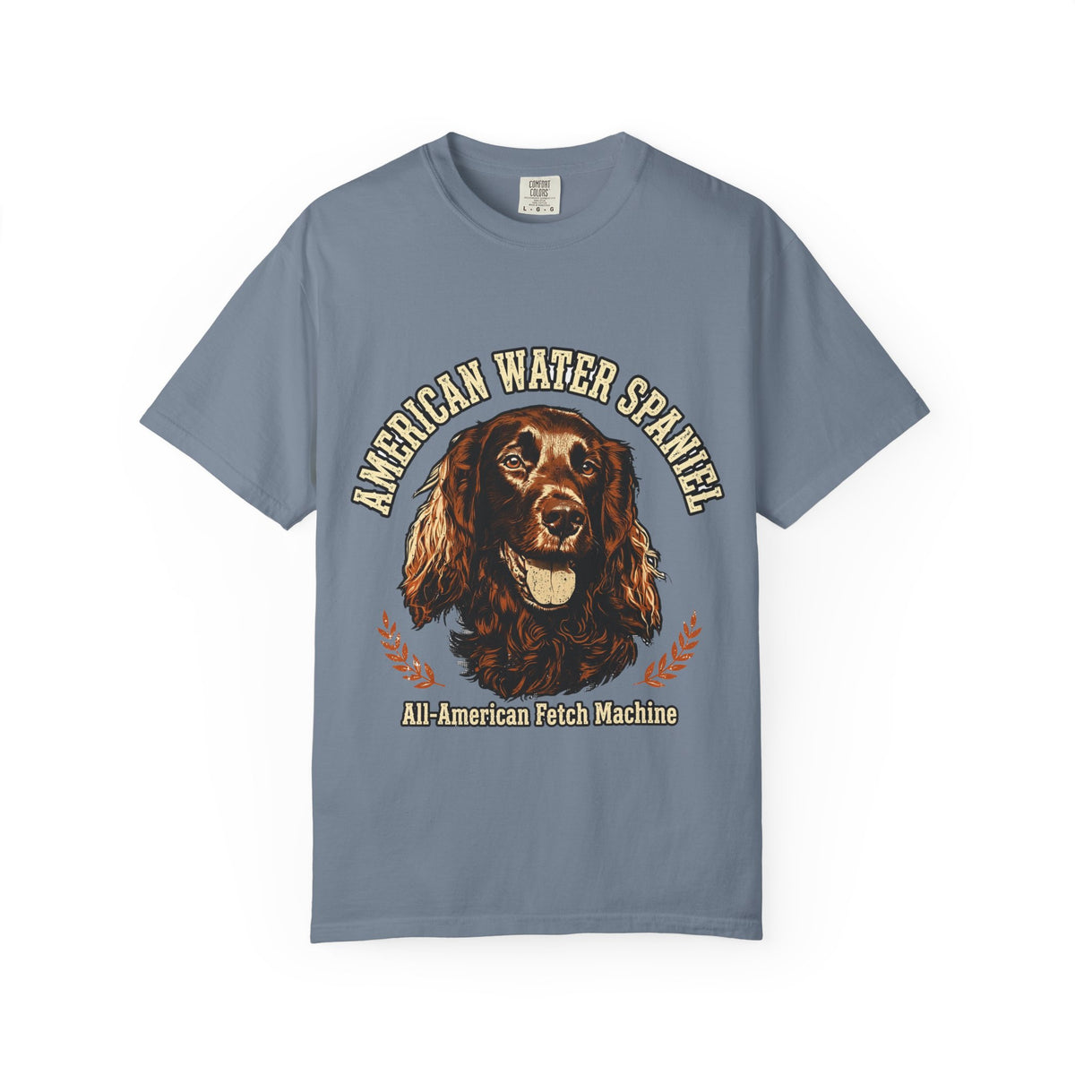 American Water Spaniel Curly Sportster Tee