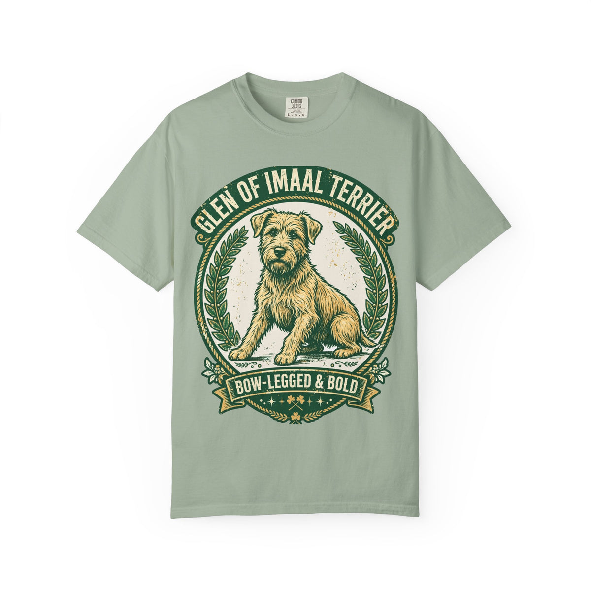 'of Imaal Bold' Glen of Imaal Terrier T-Shirt — alternate view
