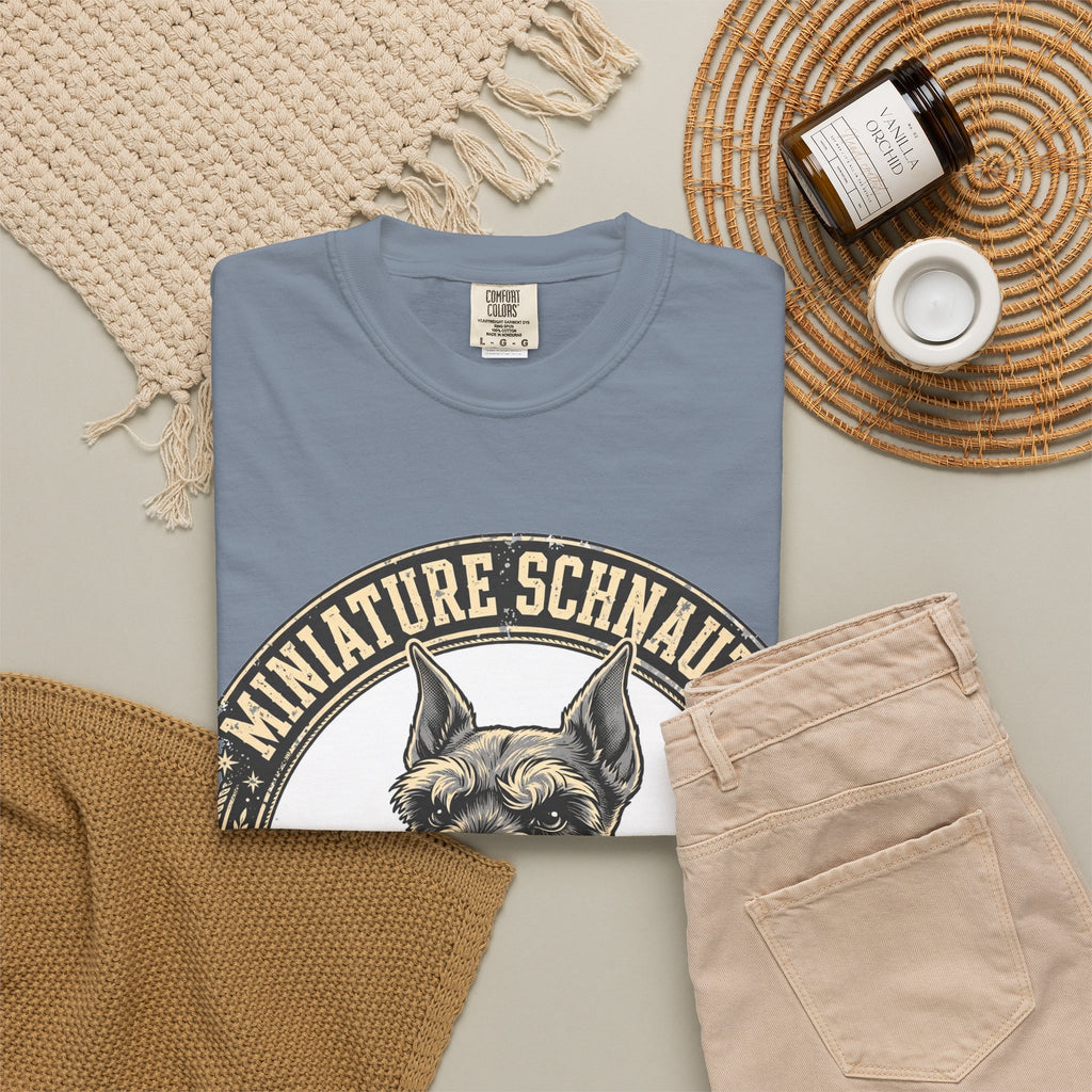 'Bearded Bandit' Miniature Schnauzer T-Shirt — alternate view