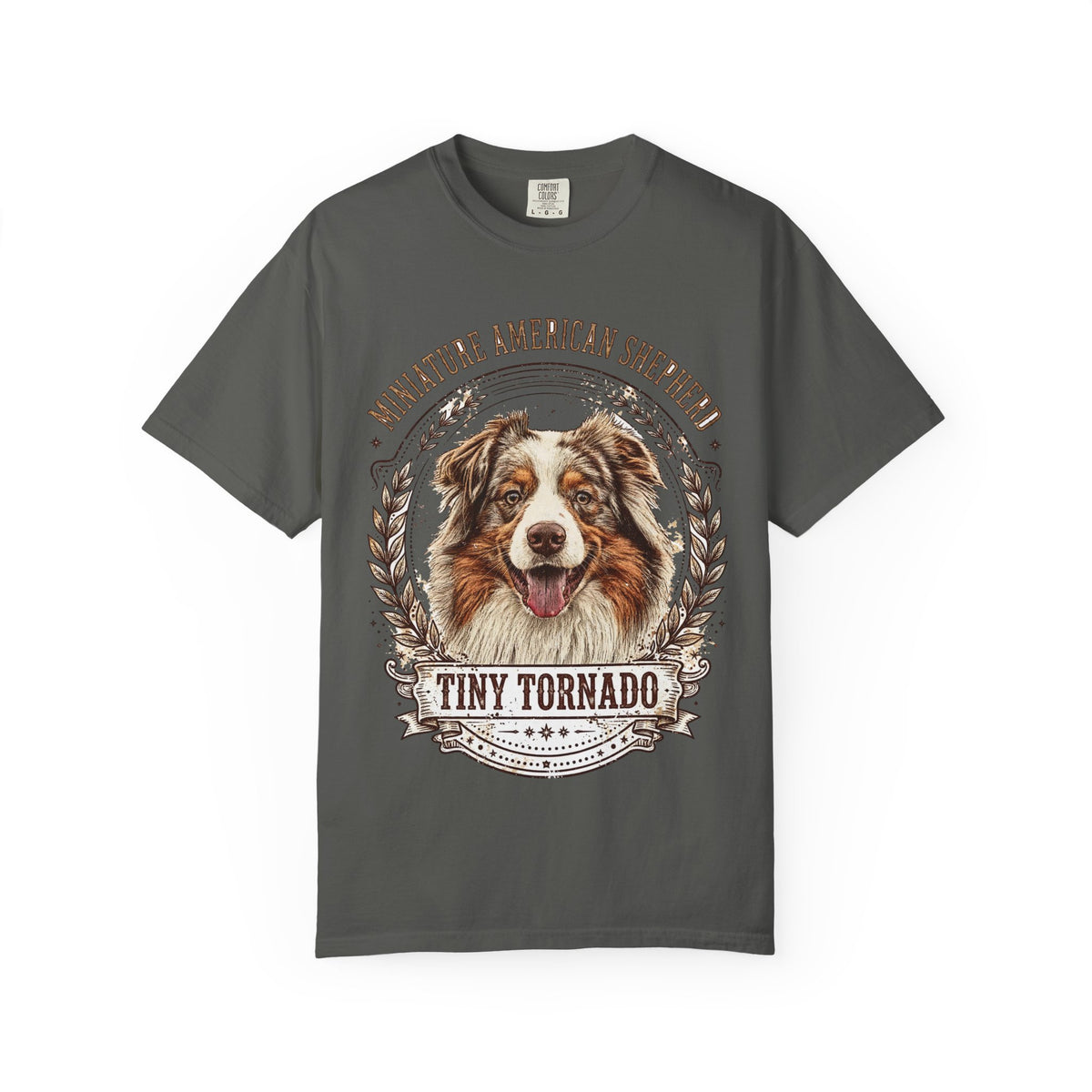 'Tiny Tornado' Mini American Shepherd T-Shirt — alternate view