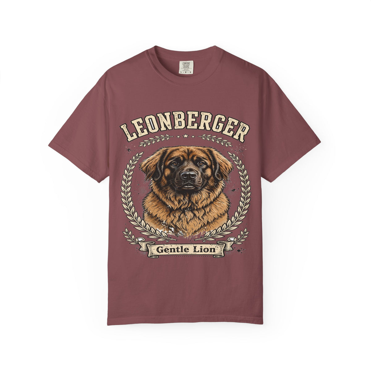 'Gentle Lion' Leonberger T-Shirt — alternate view