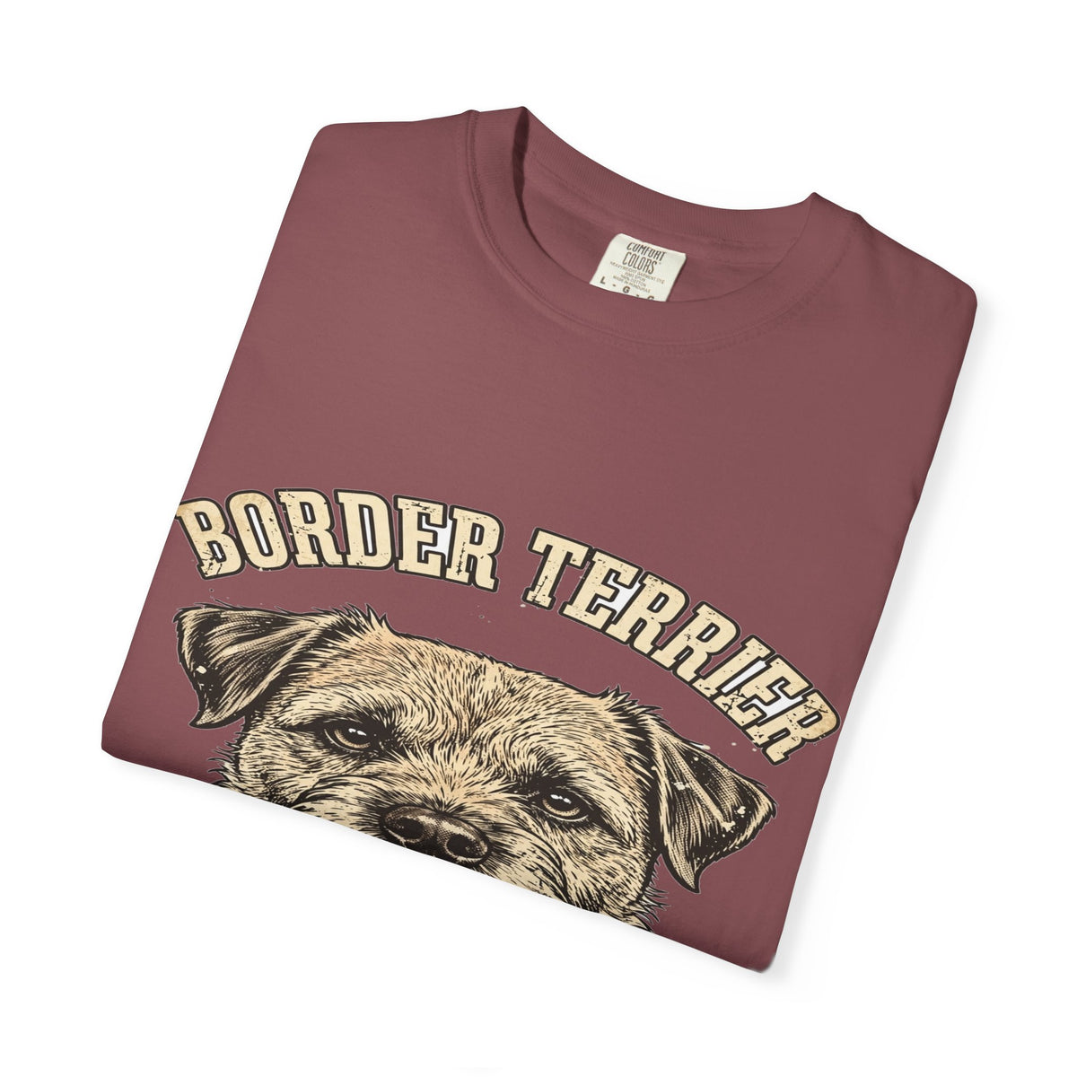 'Scruffy Rebel' Border Terrier T-Shirt — alternate view