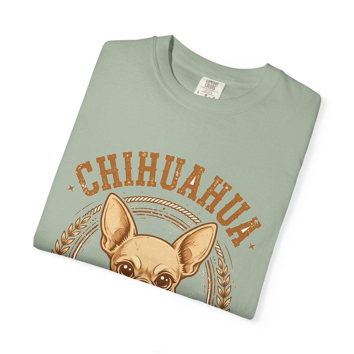 'Napoleon Complex' Chihuahua T-Shirt — alternate view