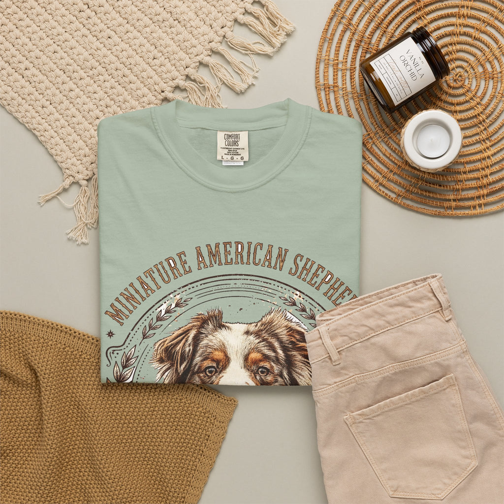 'Tiny Tornado' Mini American Shepherd T-Shirt — alternate view