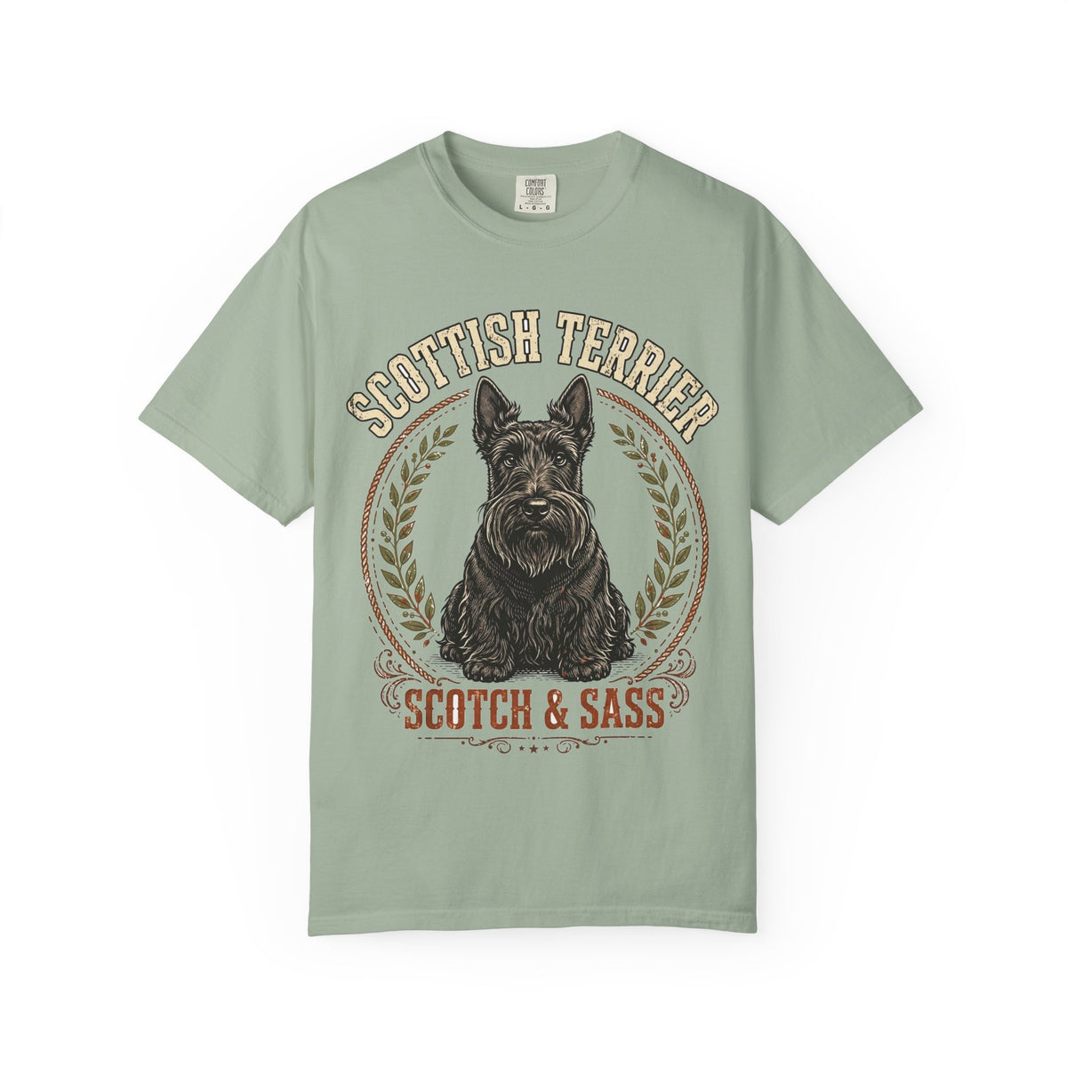 'Scotch & Sass' Scottish Terrier T-Shirt — alternate view