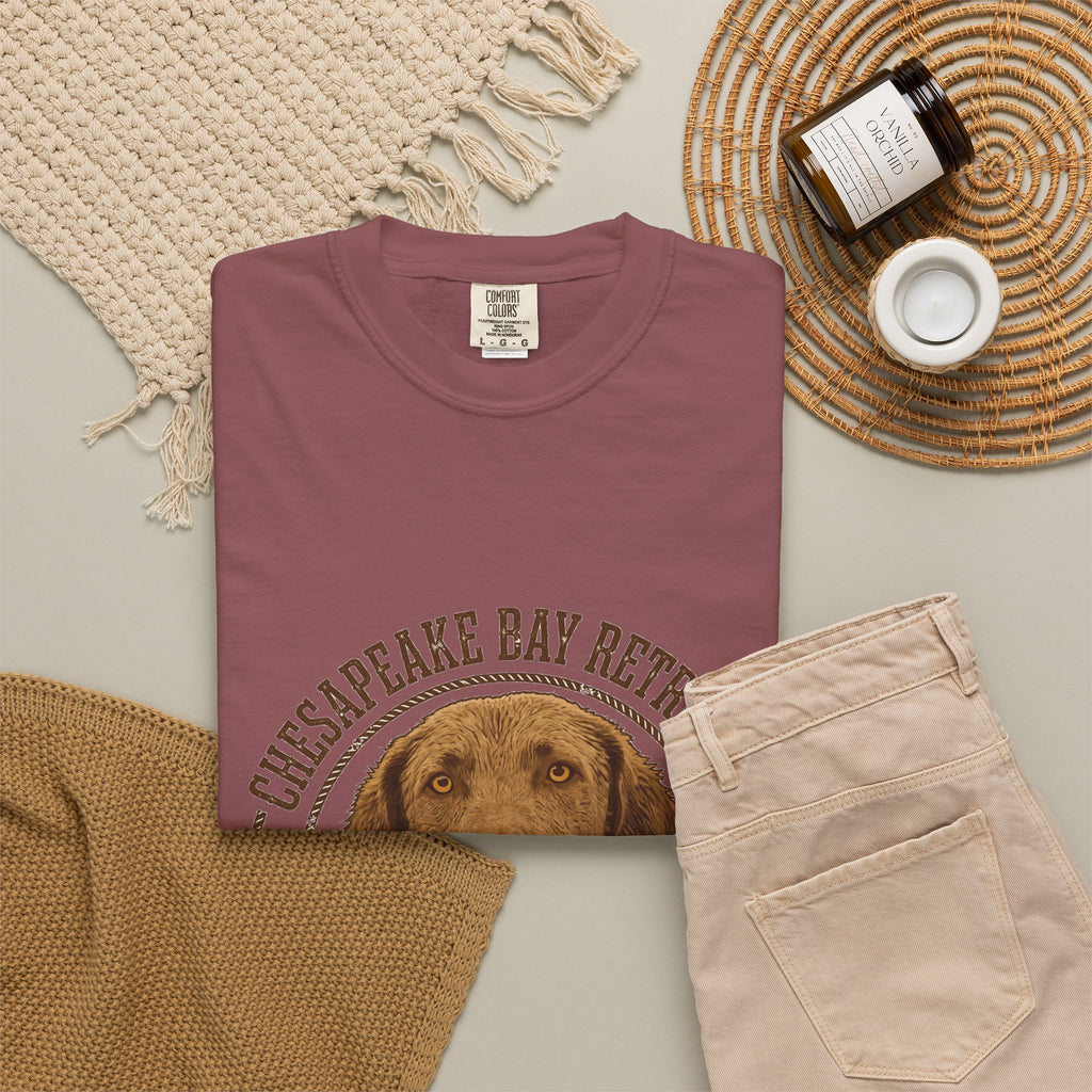 'Seaworthy Sweetheart' Chesapeake Bay Retriever T-Shirt — alternate view