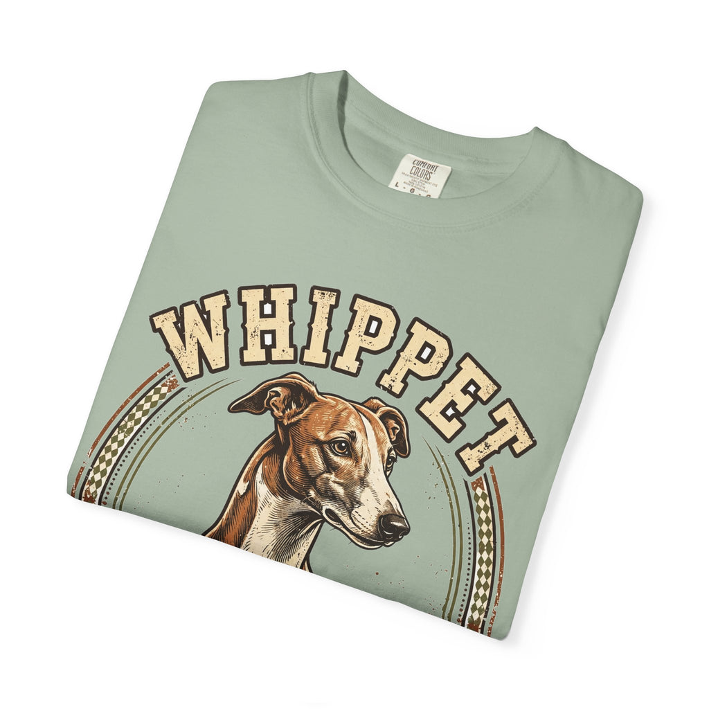 'Zoom & Snuggle' Whippet T-Shirt — alternate view