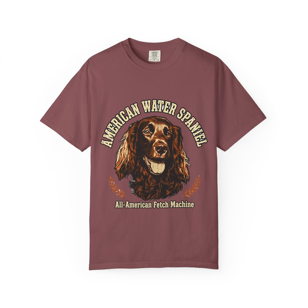 American Water Spaniel Curly Sportster Tee