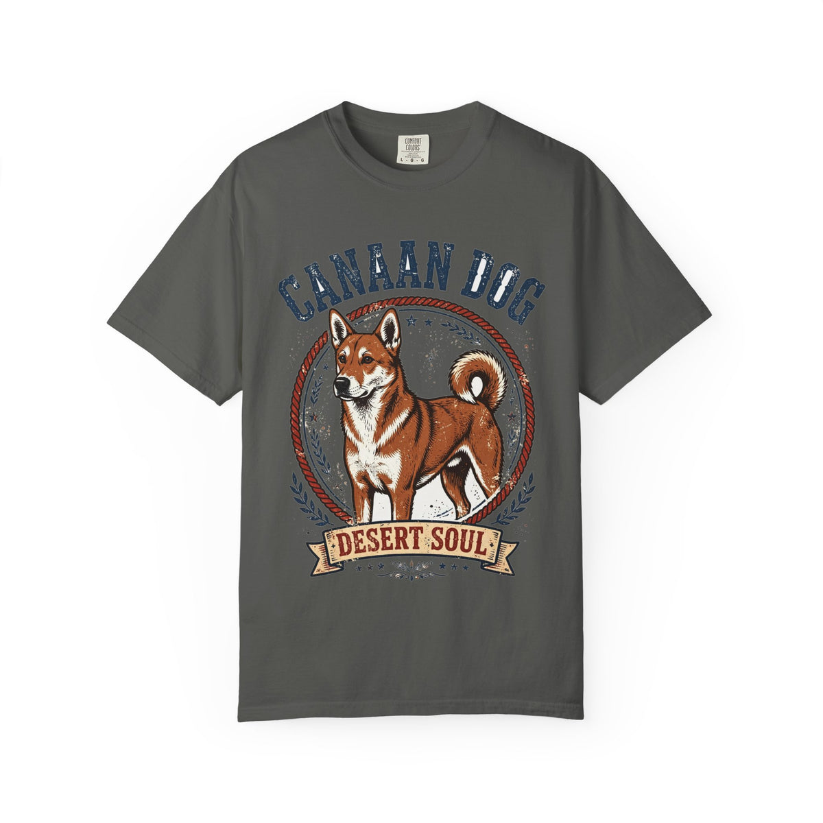 'Desert Soul' Canaan Dog T-Shirt — alternate view