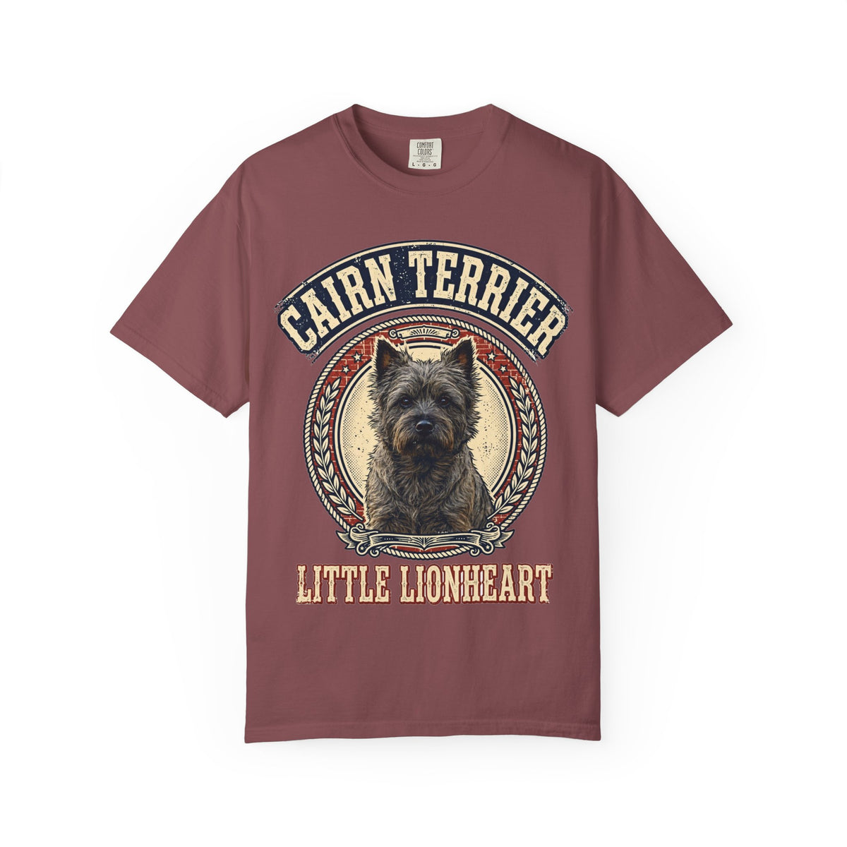 'Little Lionheart' Cairn Terrier T-Shirt — alternate view