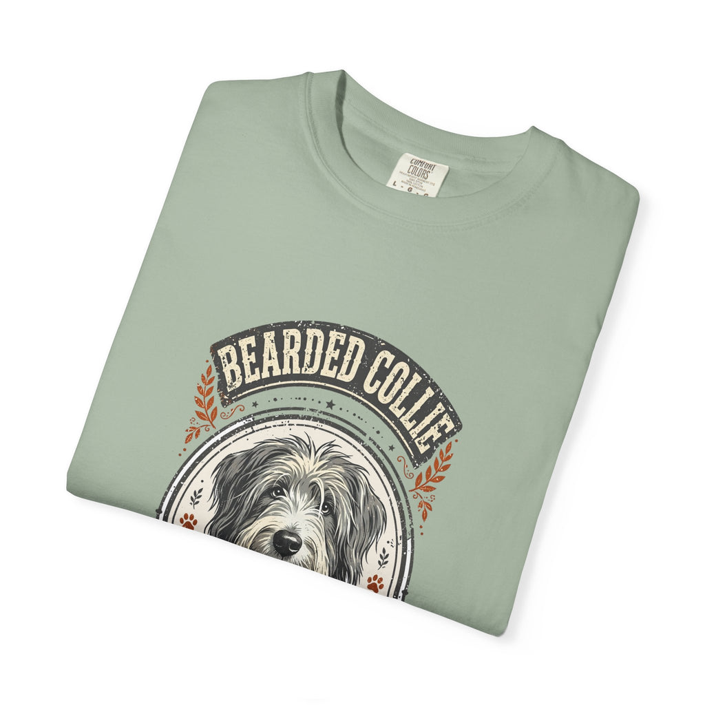 'Beardie Bounce' Bearded Collie T-Shirt — alternate view