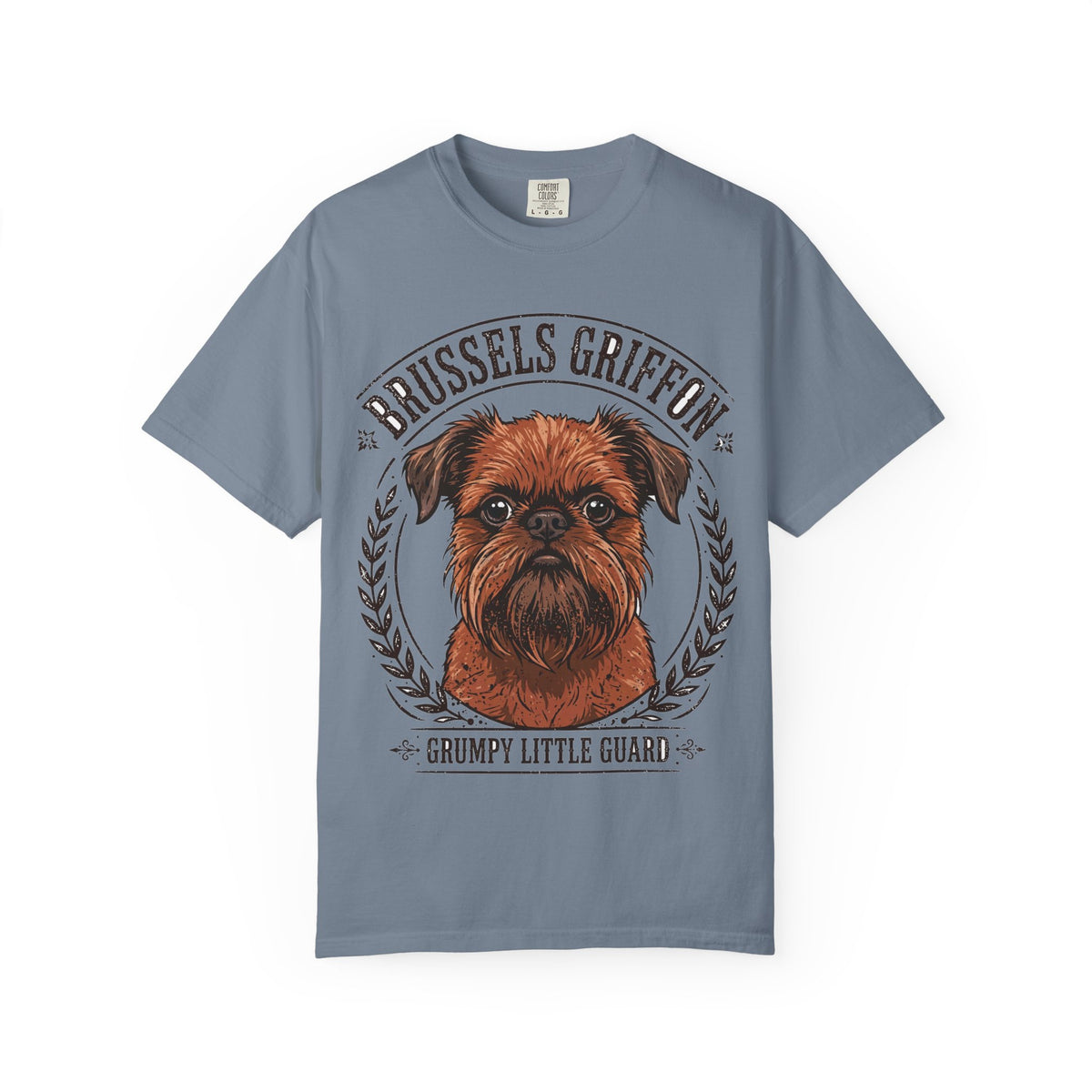 'Grumpy Little Guard' Brussels Griffon T-Shirt — alternate view