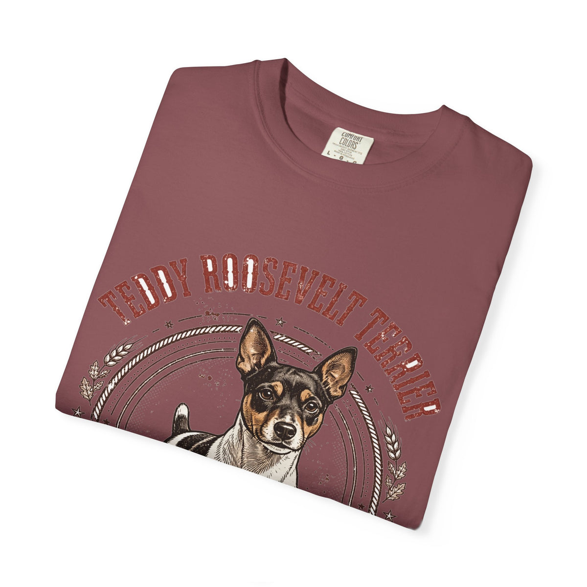 'Spunky' Teddy Roosevelt Terrier T-Shirt — alternate view