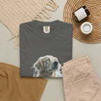 Golden Retriever Spooky Ghost Halloween Tee